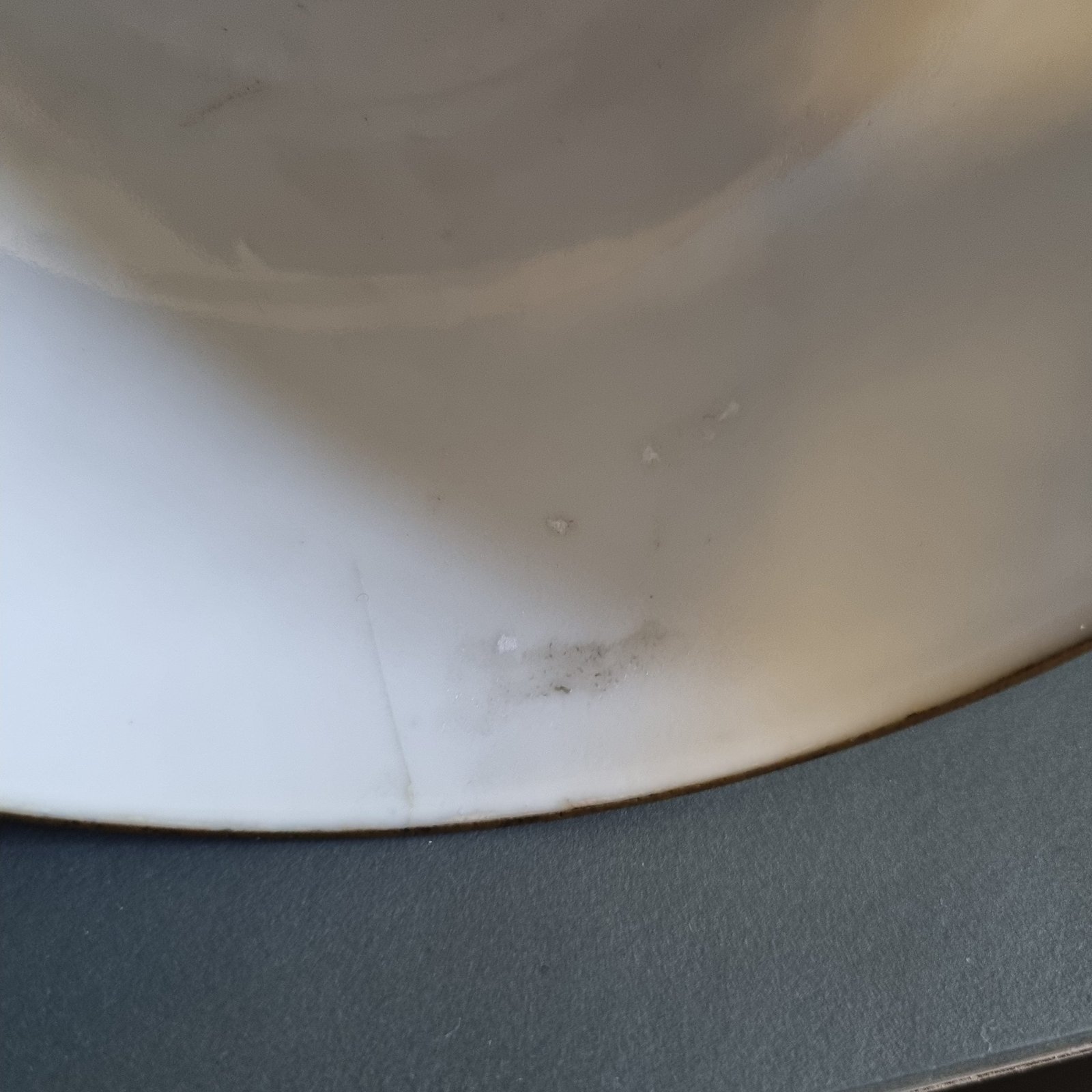 Bleu de Huế bowl, marked base, 19th century — detail 9