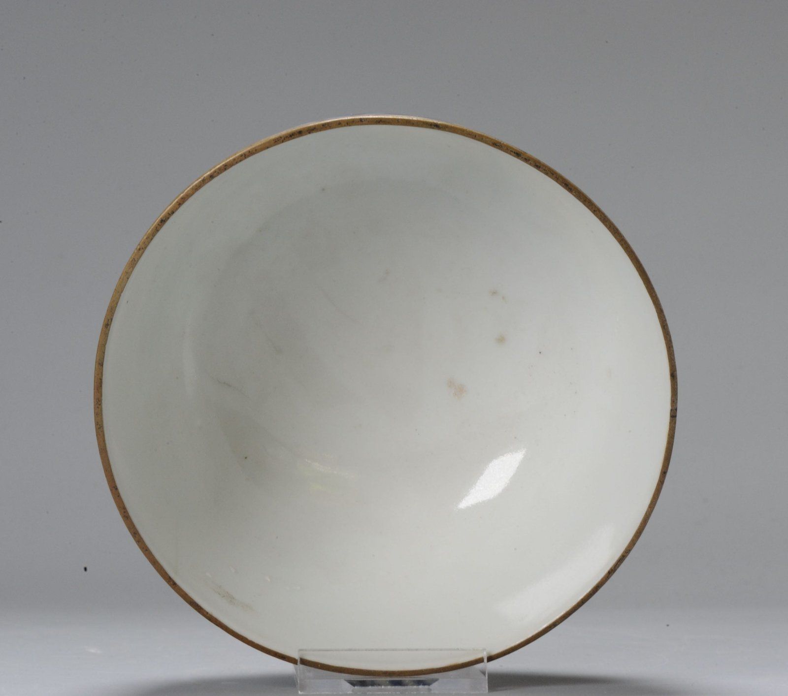 Bleu de Huế bowl, marked base, 19th century — detail 8