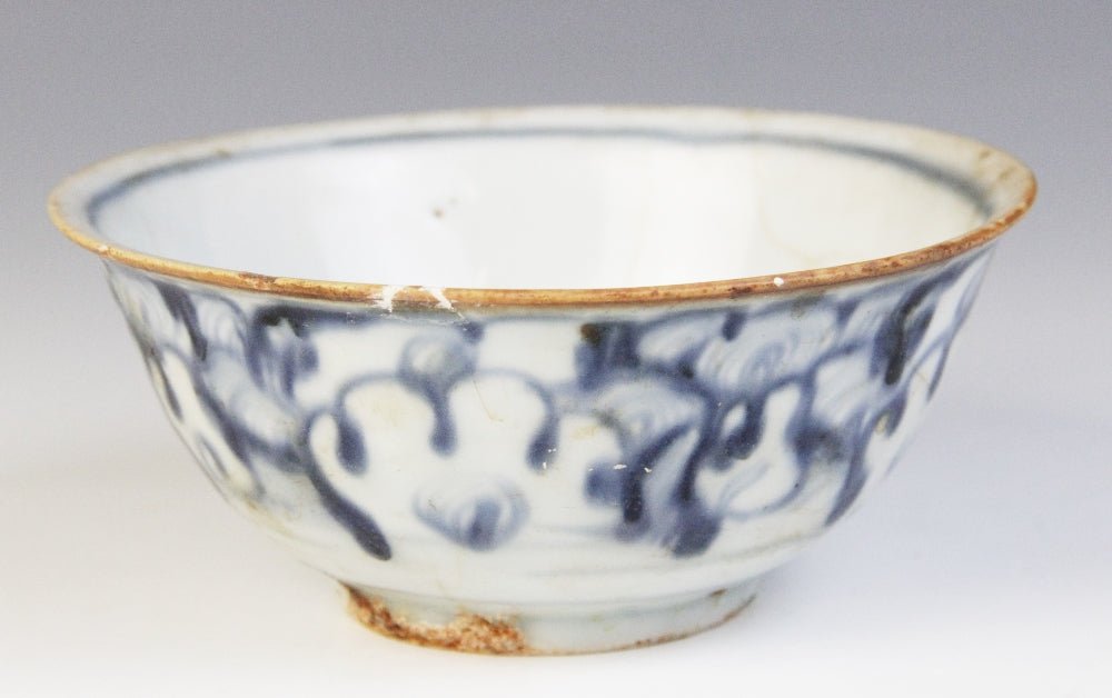 Collection of Chinese blue and white shipwreck cargo wares, Ming dynasty and later — detail 10