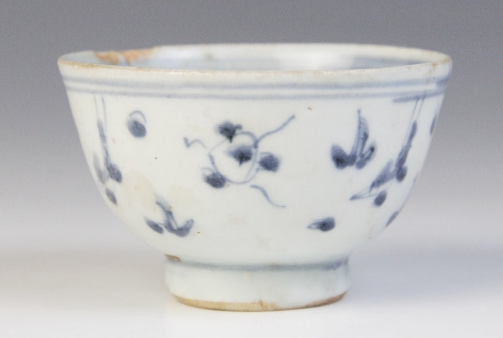 Collection of Chinese blue and white shipwreck cargo wares, Ming dynasty and later — detail 6